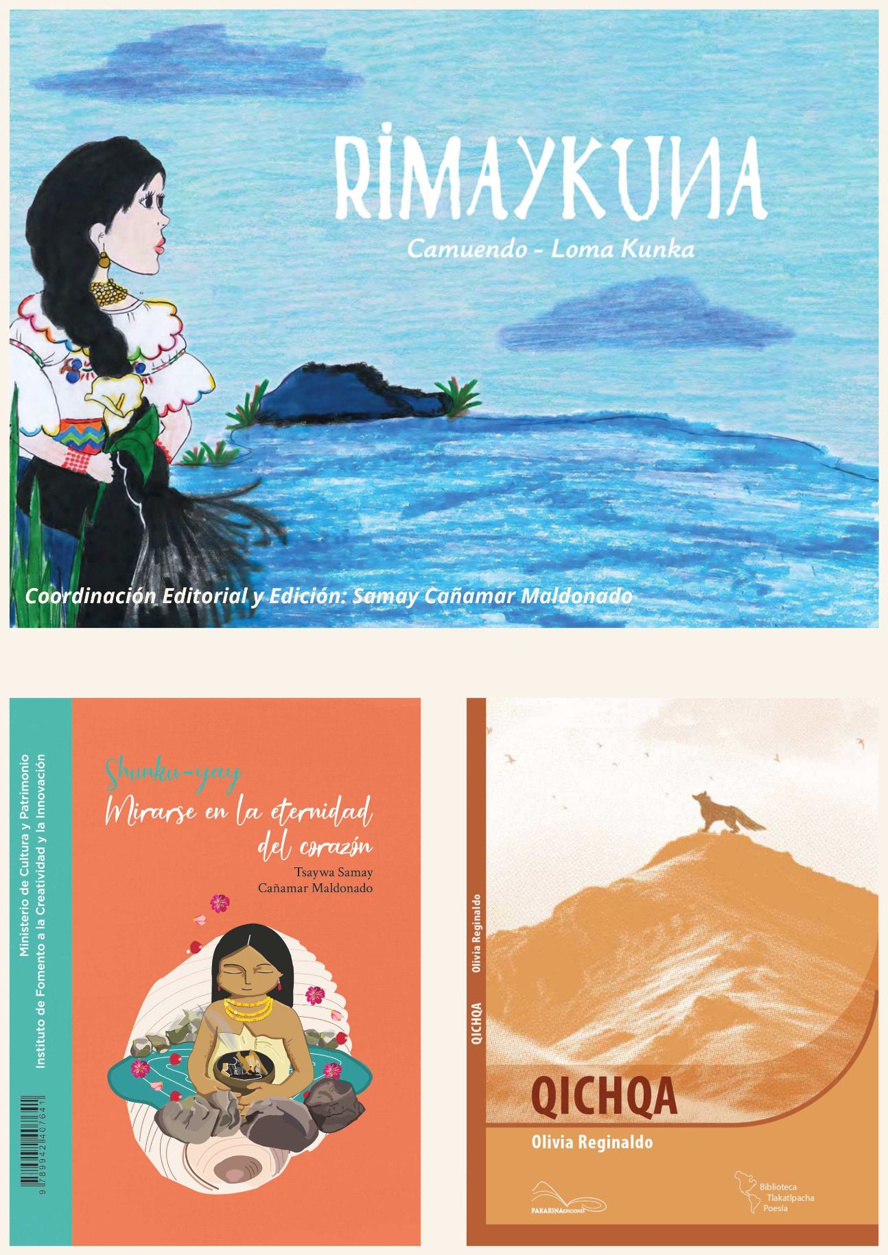 Langues et cultures des Amériques. Écritures andines au féminin : présentation d’ouvrages et lectures. Avec la participation de Samay Cañamar Maldonado et Olivia Reginaldo (Inalco, Paris)