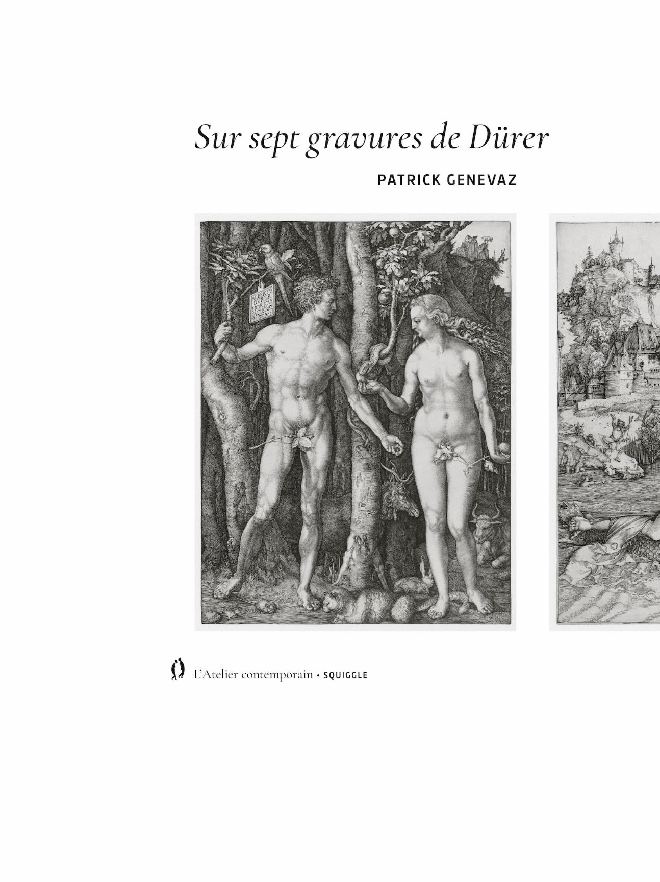 Patrick Genevaz, Sur sept gravures de Dürer