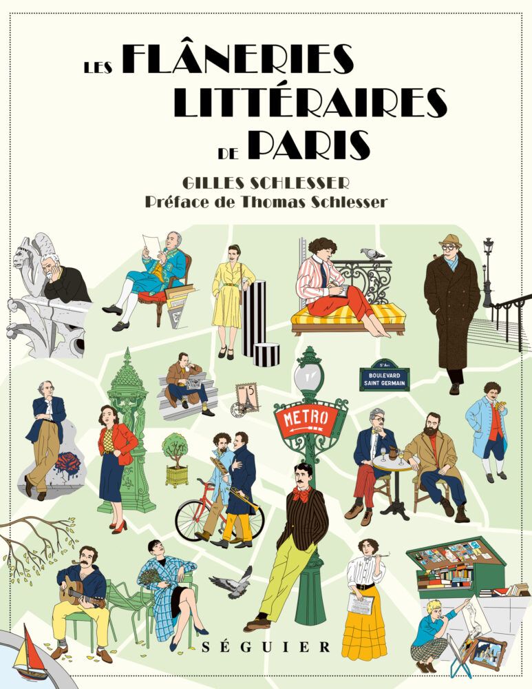 Gilles Schlesser, Les Flâneries littéraires de Paris