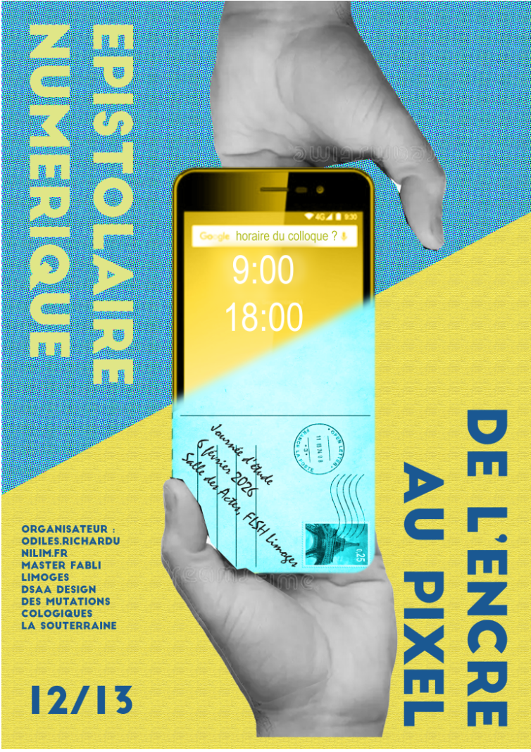 L'épistolaire numérique : de l'encre au pixel (Limoges)