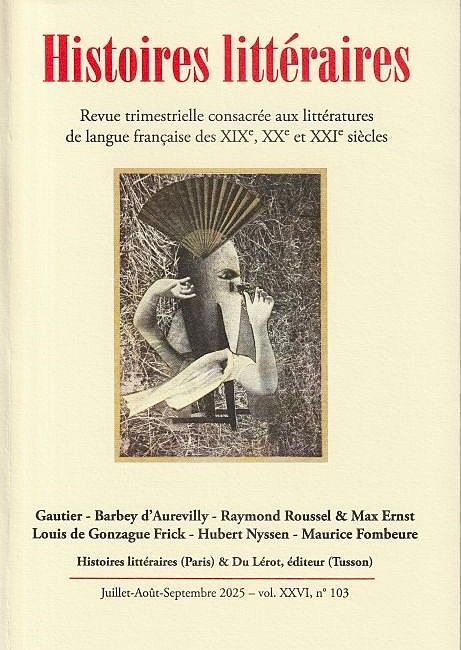 Histoires littéraires n° 103