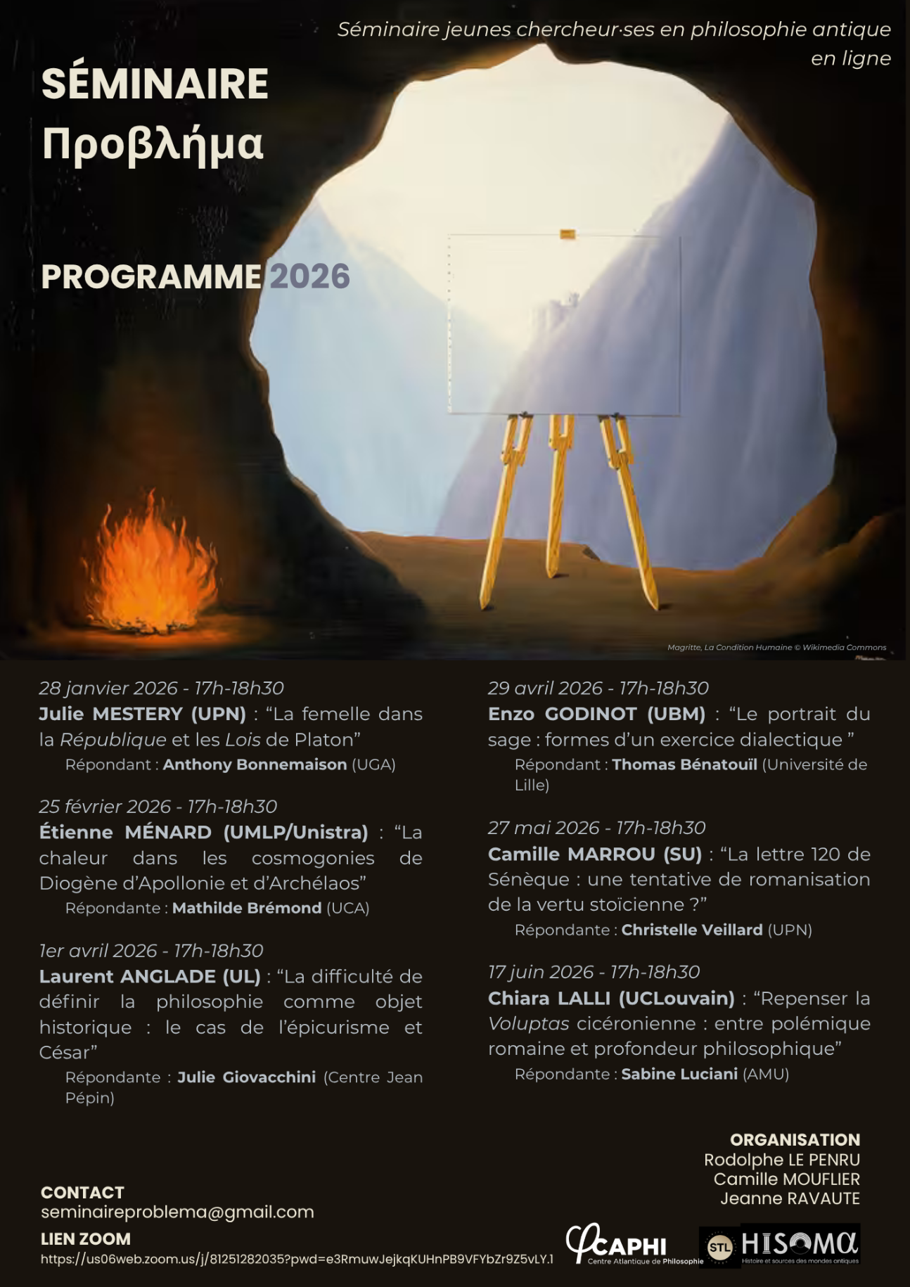 Séminaire Πρόβλημα/Problèma