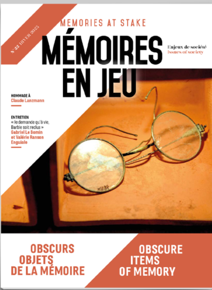 Mémoires en jeu, n° 22 : 