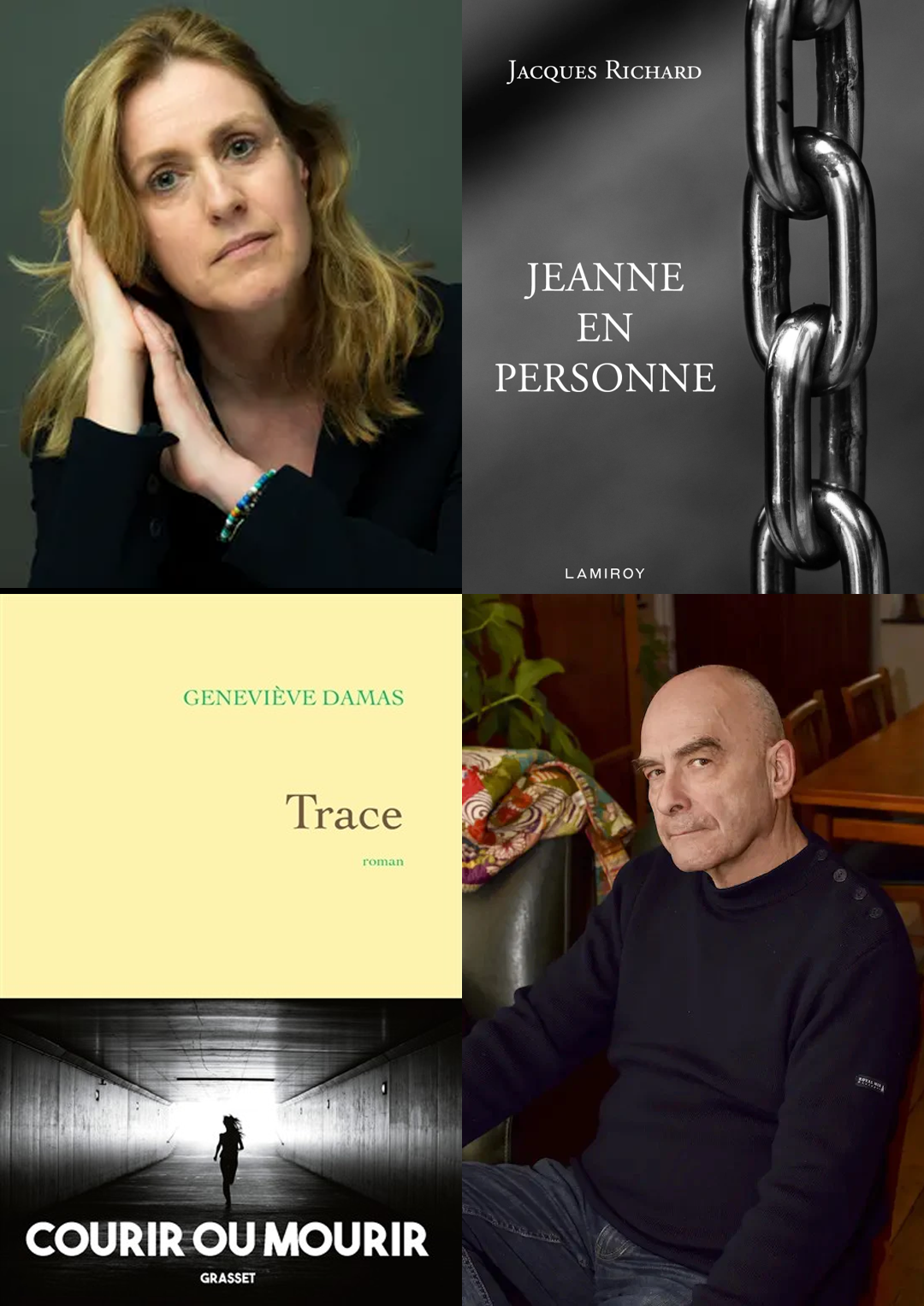 Bistrot littéraire avec Geneviève Damas et Jacques Richard (Centre Wallonie-Bruxelles, Paris)