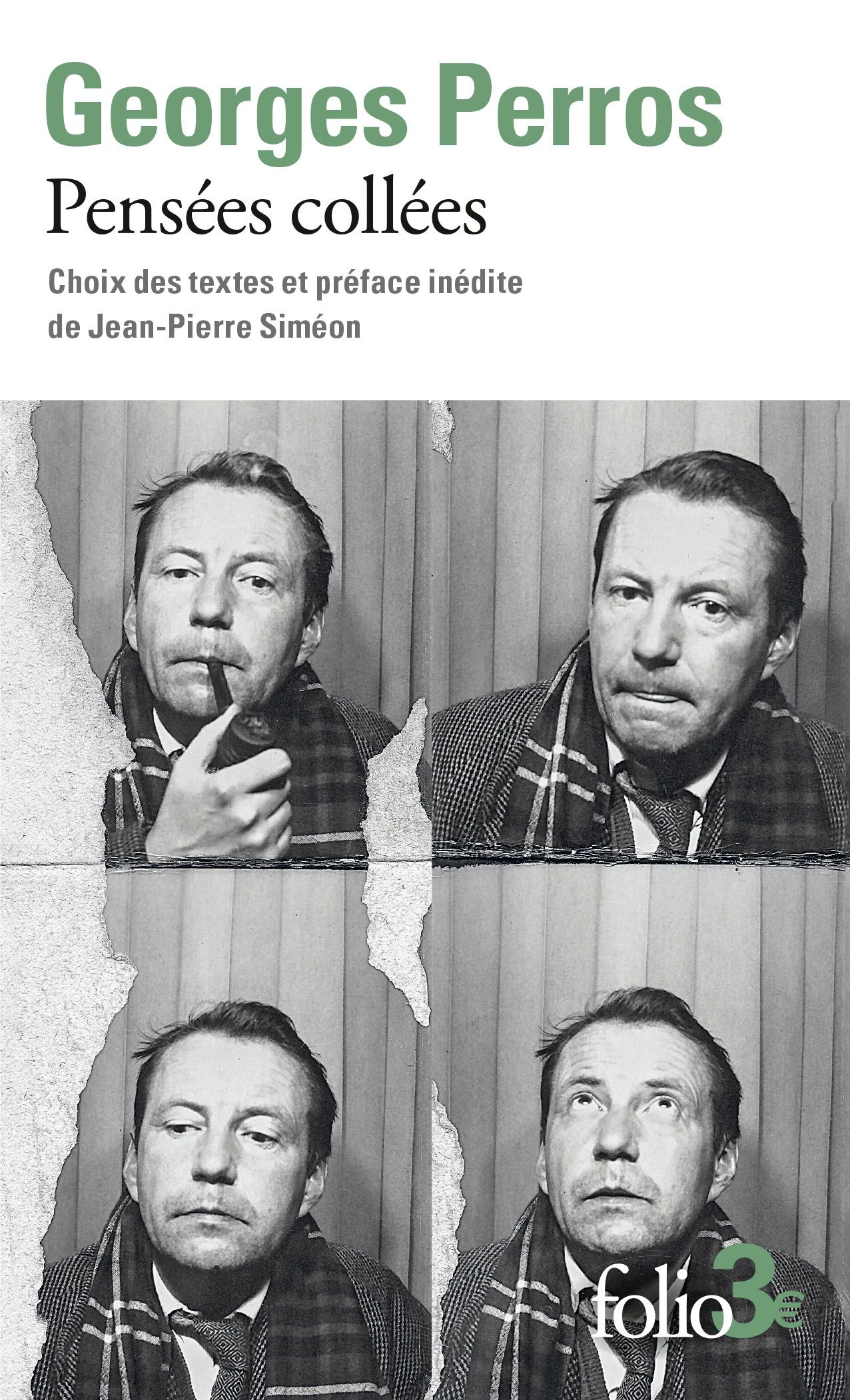 Georges Perros, Pensées collées