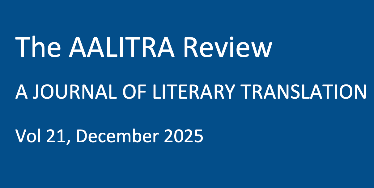 The Aalitra Review, vol. 21, 2025