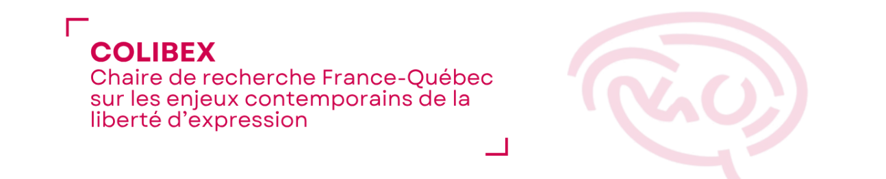 Ateliers thématiques Chaire Colibex (CNRS/FRQ ; EHESS, Paris)