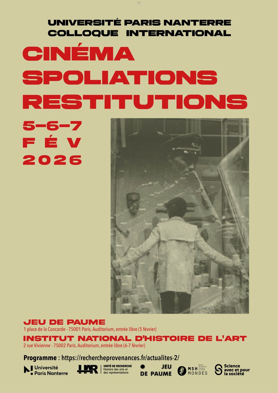 Cinéma, spoliations, restitutions (Nanterre & Paris)