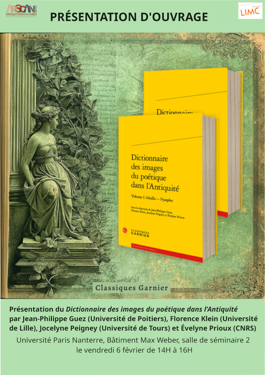 Présentation du Dictionnaire des images du poétique (2025) par ses éditeurs scientifiques