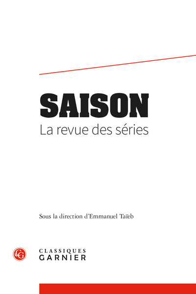 Le sexe dans les séries télévisées (revue Saison)