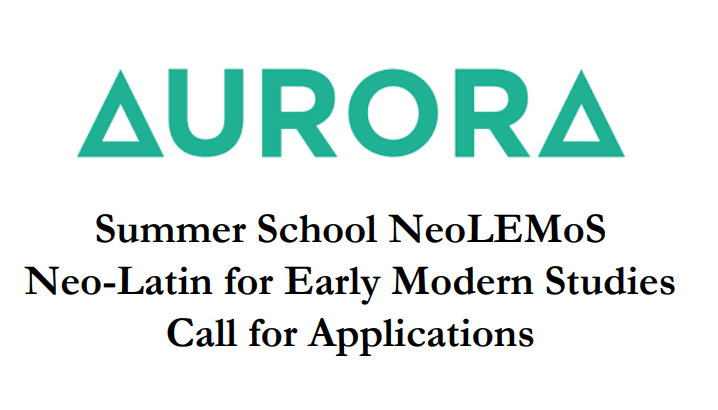 NeoLEMoS - Summer School for Neo-Latin Studies (Innsbruck)