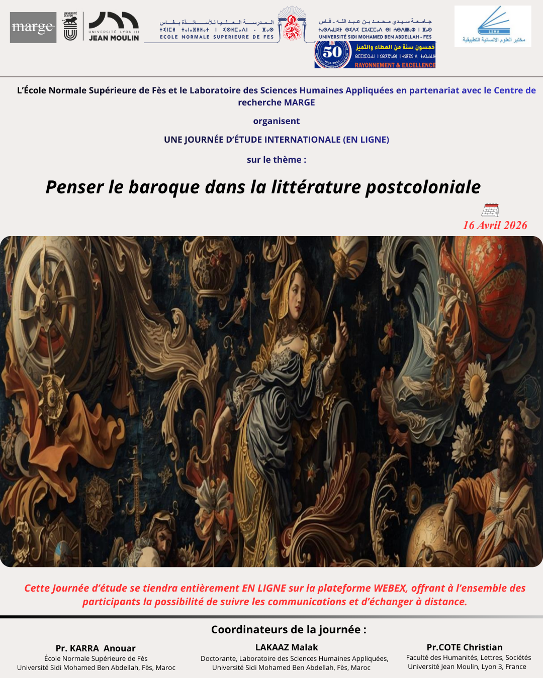 Penser le baroque dans la littérature postcoloniale (en ligne)