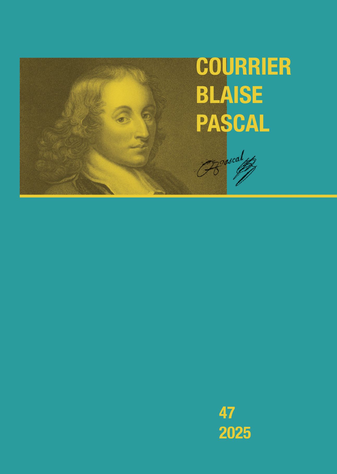 Courrier Blaise Pascal, n° 47