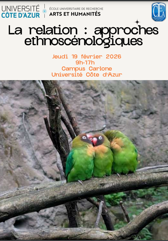 La relation : approches ethnoscénologiques (Nice)