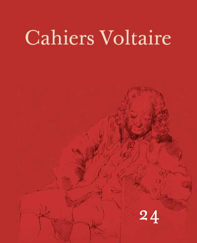 Cahiers Voltaire, n° 24