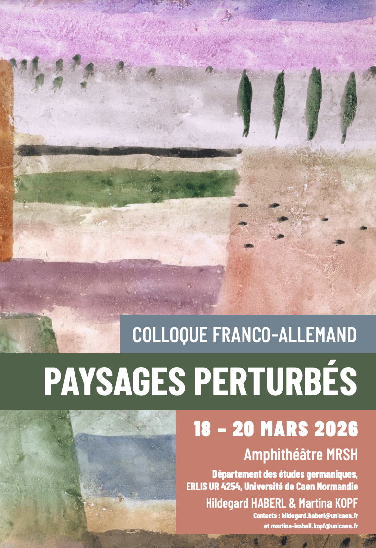 Paysages perturbés (MRSH Caen)