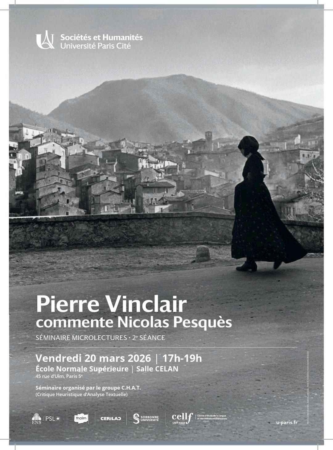 Séance n° 2 du séminaire 