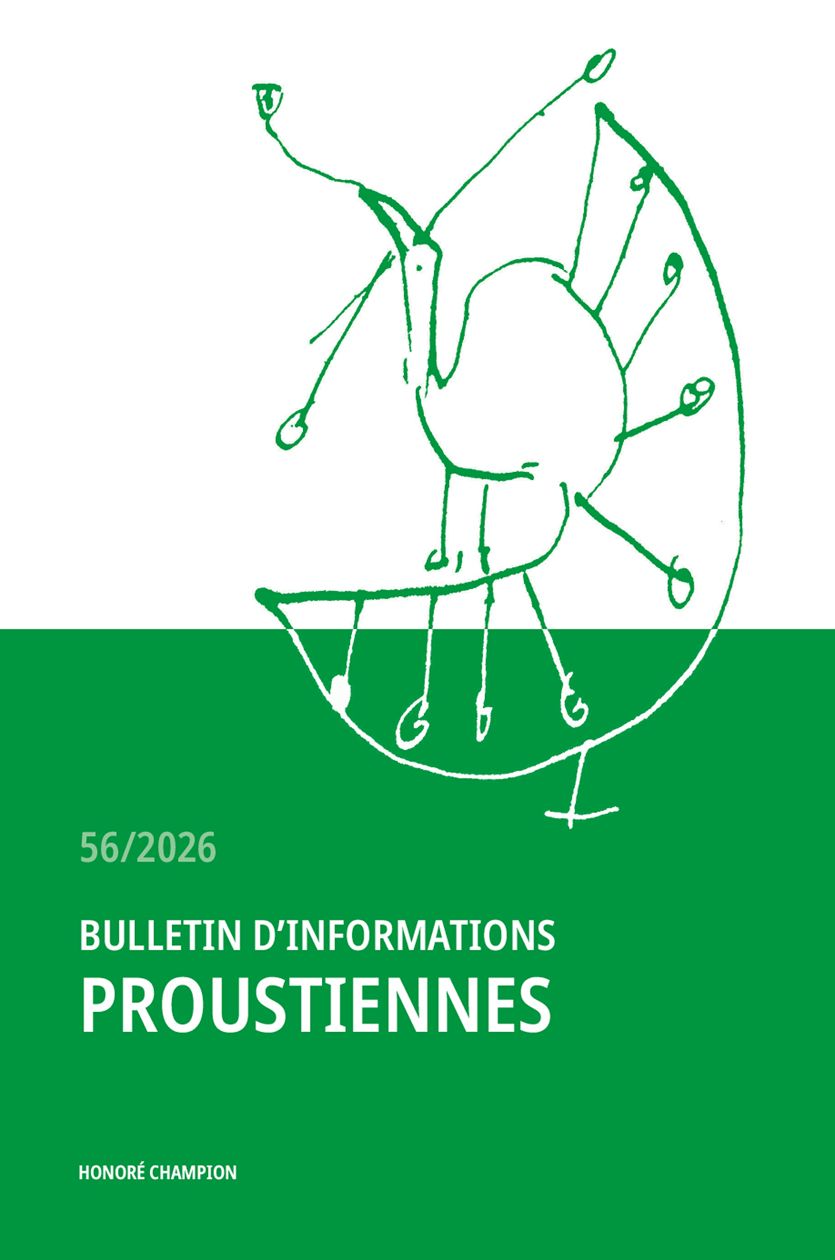 Bulletin d'informations proustiennes n°56/2026