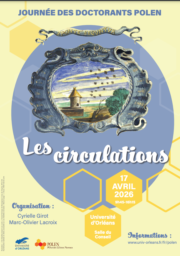Les circulations. Doctoriales Polen (Université d'Orléans)