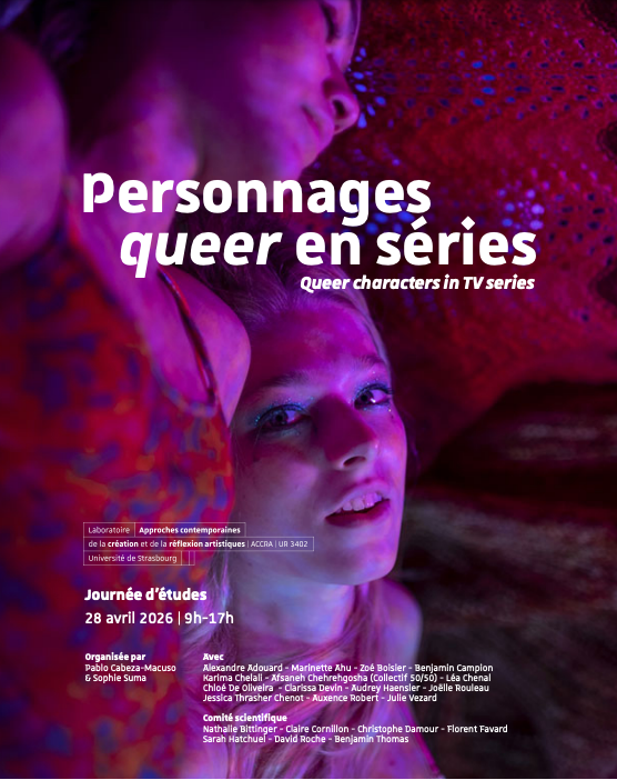 Personnages queer en séries (Strasbourg)