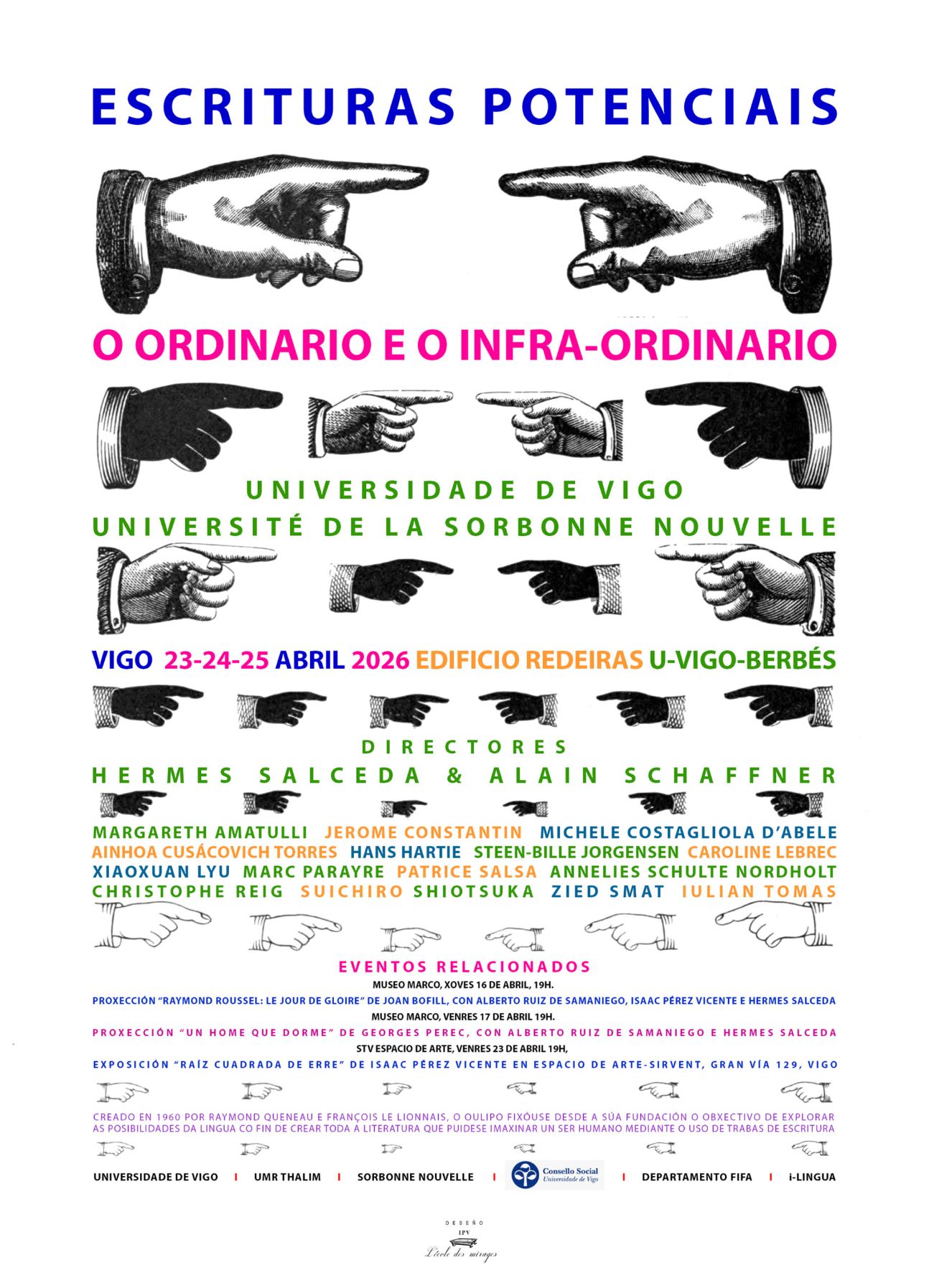 Écritures potentielles : l’ordinaire et l'infra-ordinaire (Vigo)