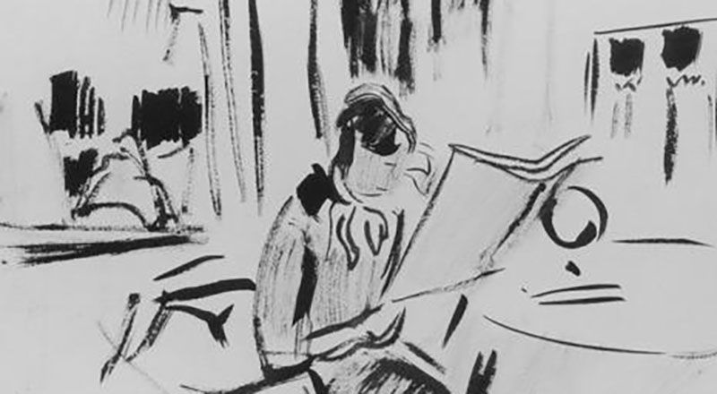 Une table qui tourne : la bibliothèque des poètes (Paris, ENS Ulm)