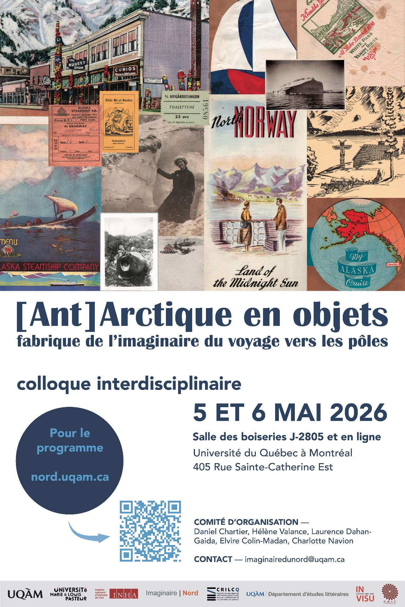 [Ant]Arctique en objets : fabrique de l’imaginaire du voyage vers les pôles (Montréal & en ligne)