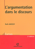 R. Amossy, L'argumentation dans le discours