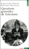 E. Fraisse, B. Mouralis Questions générales de littérature
