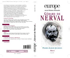 Europe mars 2007 n° 935. Nerval/P.-A. Jourdan