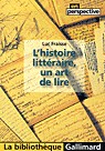 L'histoire littéraire, un art de lire?