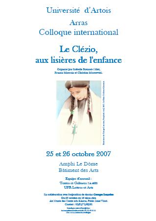 Le Clézio: aux lisières de l'enfance