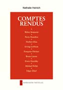 N. Heinich, Comptes rendus.