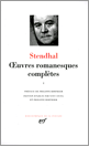 Stendhal, Oeuvres romanesques (Bibliothèque de La Pléiade, Tome2)