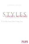 Styles genres auteurs, Christelle Reggiani et Claire Stolz (dir.)