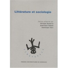 Ph. Baudorre, D. Rabaté et D. Viart (dir.), Littérature et sociologie