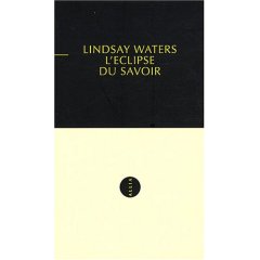 L. Waters, L'Eclipse du savoir