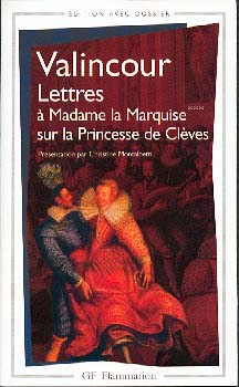 Valincour, Lettres sur la Princesse de Clèves