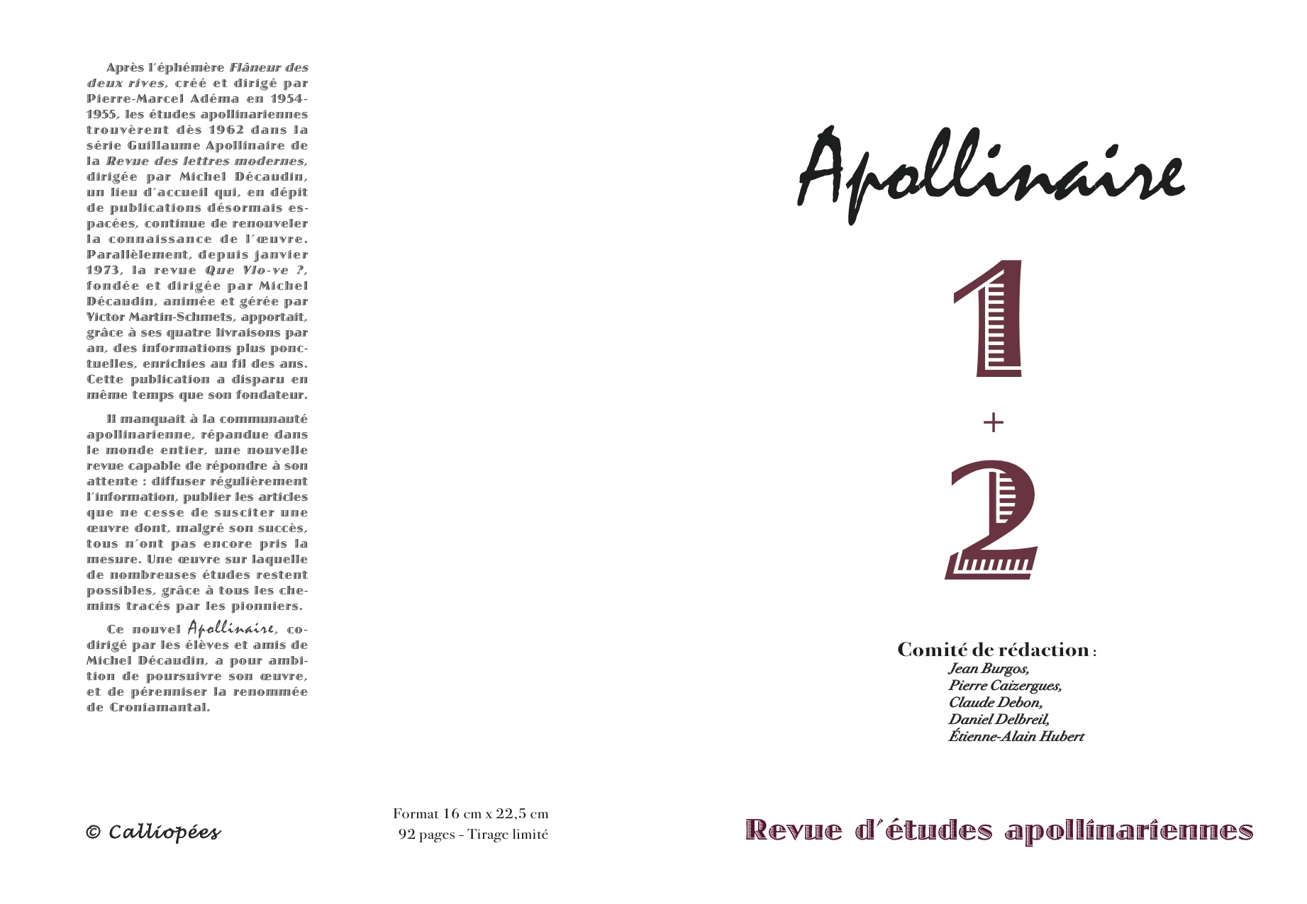 Apollinaire n°2