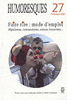 Humoresques n° 27 : Faire rire : mode d'emploi