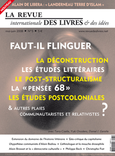 Revue internationale des livres et des idées, n°5, mai-juin 2008