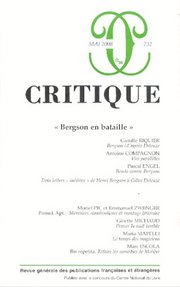Critique n°732 : Bergson en bataille