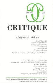 Critique n°732 : Bergson en bataille