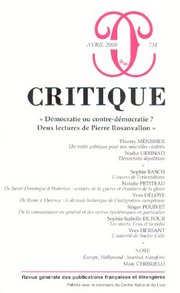 Critique n°731