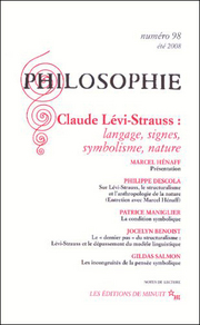  Claude Lévi-Strauss : langages, signes, symbolisme, nature, Philosophie n°98