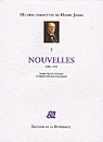 H. James, Nouvelles, t. III (1888-1896).