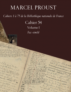 Proust, Cahier 54 (2 vol.)