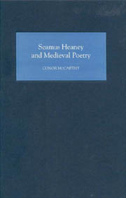 C. McCarthy, Seamus Heaney and Medieval Poetry 