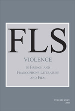 J. Day (éd.), Violence in French and Francophone Literature and Film