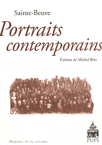 Sainte-Beuve, Portraits contemporains